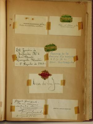 Mi exposición en Witcomb 1953