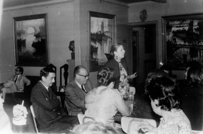 Inauguración del Teatro de la Ribera. Ofelia Zuccoli