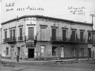 Antiguo estudio de Quinquela 1953