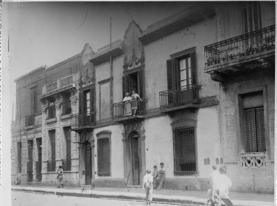 Justina Molina y  Lucía Berando 1945