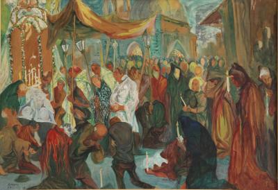 La salida del viático