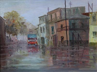 Inundación en La Boca