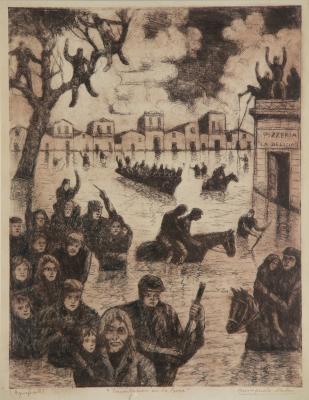 Inundación en La Boca