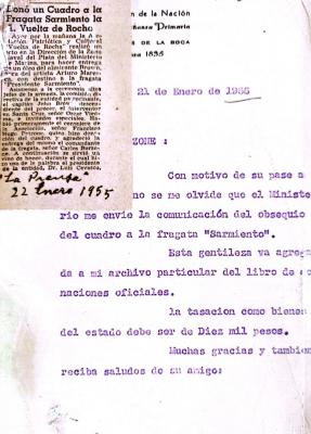 Donación de obra de Quinquela