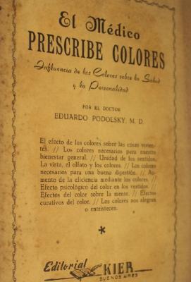 El médico prescribe colores