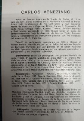 Catálogo de exposición de Veneziano