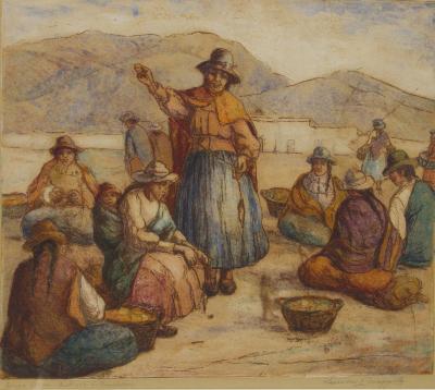 Escena típica de Tilcara