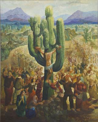 Procesión al Cristo de los Cactos