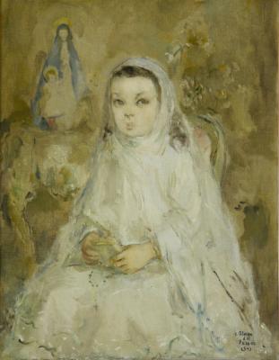 La niña y la imagen