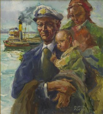 La despedida del capitán