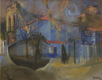 Cruzó la barrera y se fue