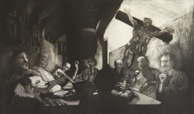 Cena de crucifixión