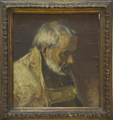 Sin título (figura de clérigo)